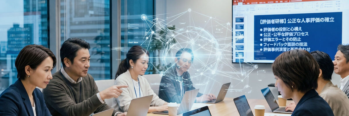 生成AI時代における評価者研修・管理者研修の行方<br>~人事評価とAI活用をどう統合するか~